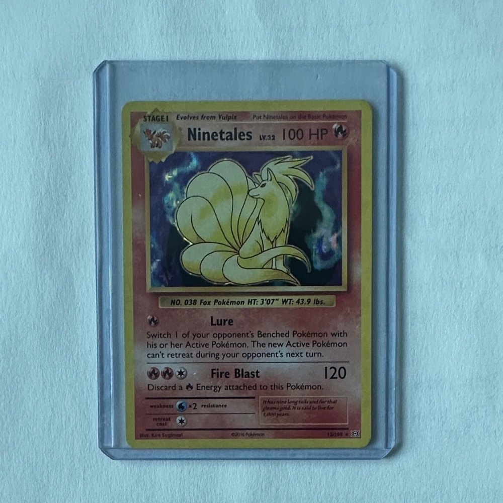 2016 Ninetales Pokémon Card #15/108